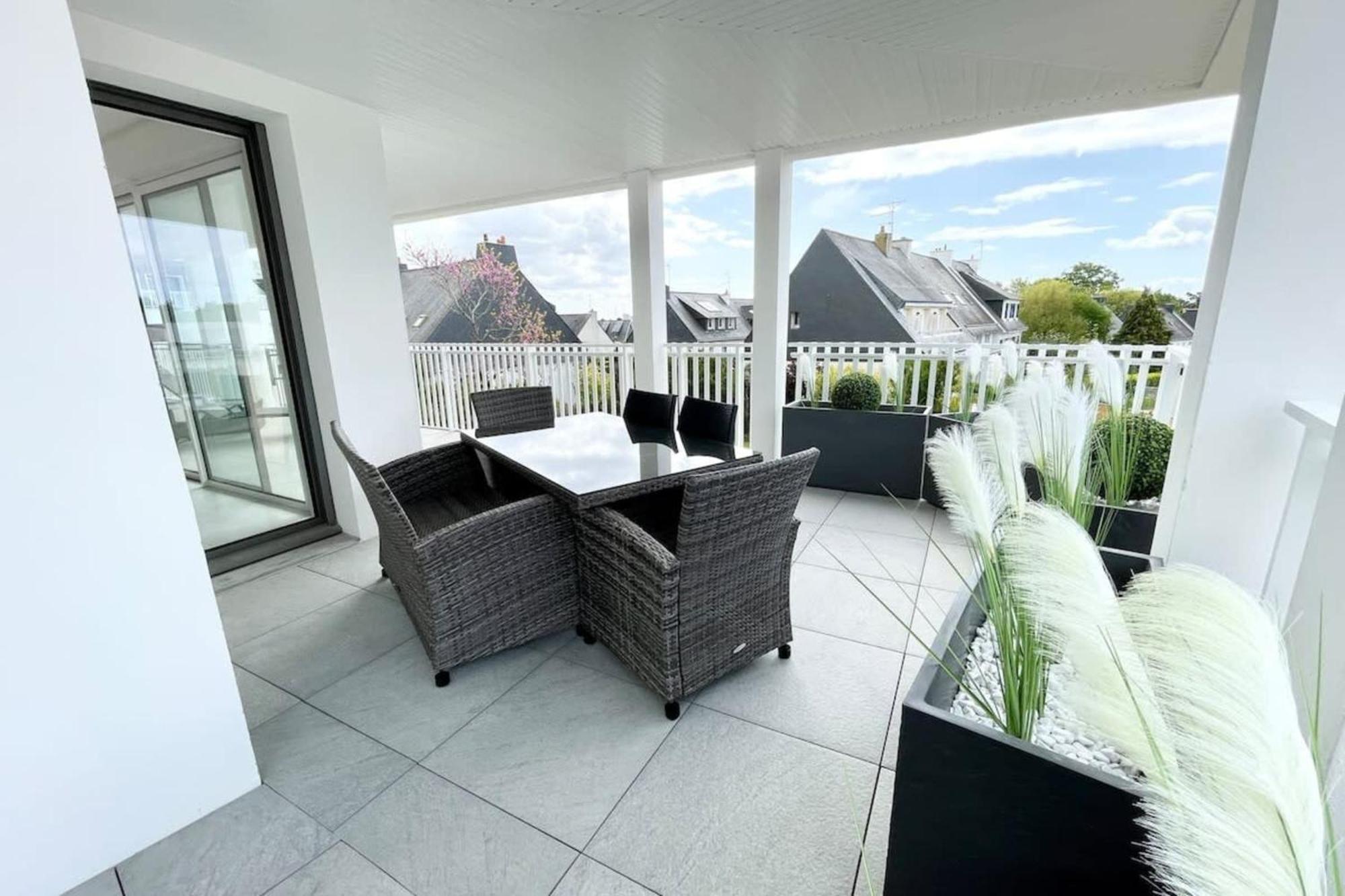 Spacieux Appartement Neuf De Standing Hyper Cosy Larmor-Plage Exterior foto